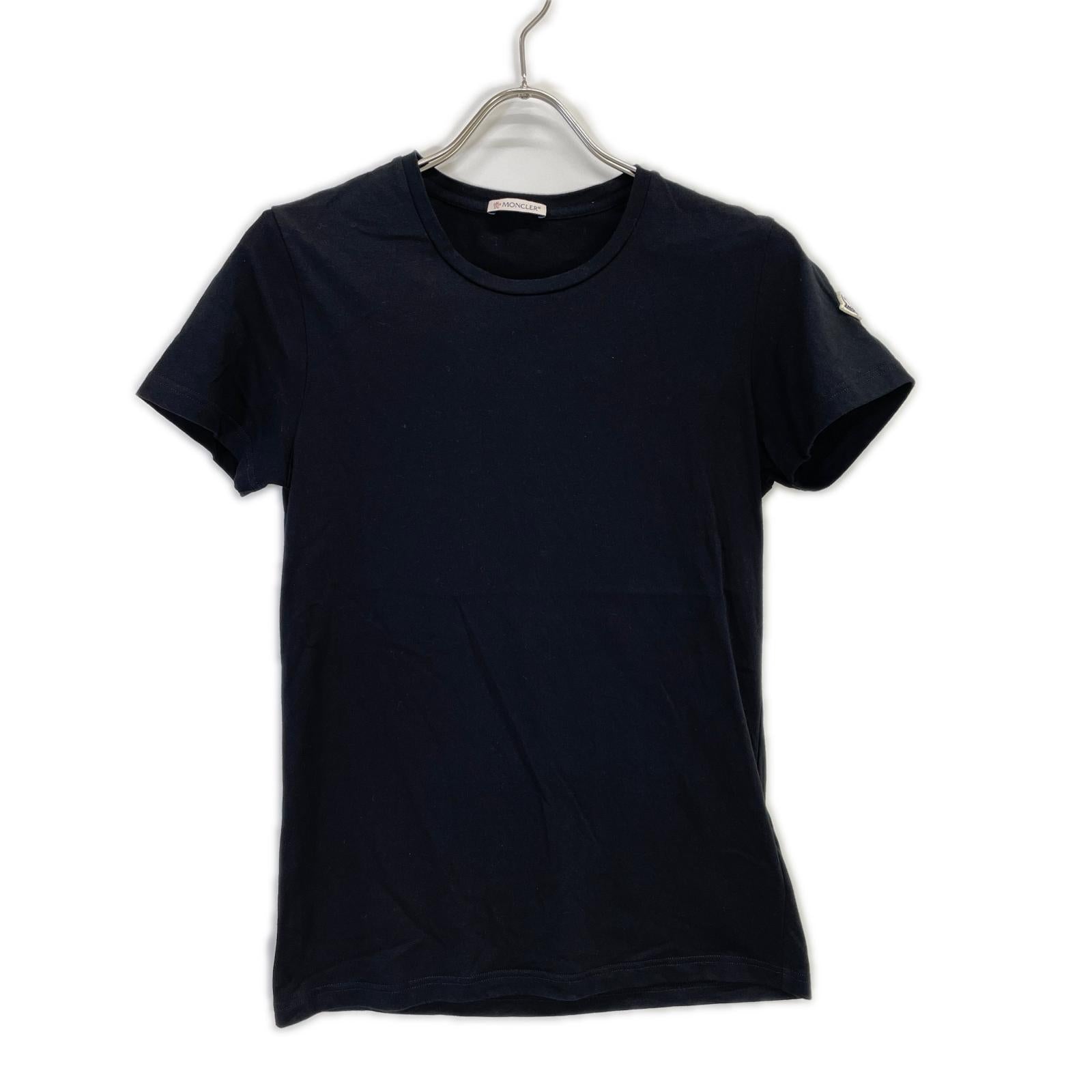 MONCLER モンクレール 22年 MAGLIA MANICHE CORTE ブラックTシャツ トップス