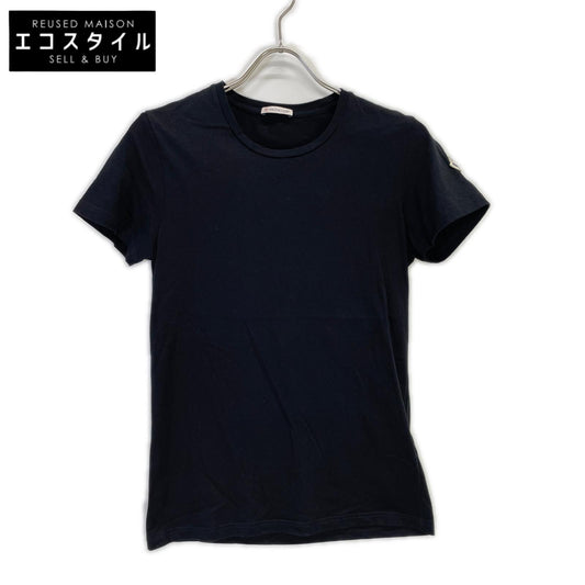 MONCLER モンクレール 22年 MAGLIA MANICHE CORTE ブラックTシャツ トップス
