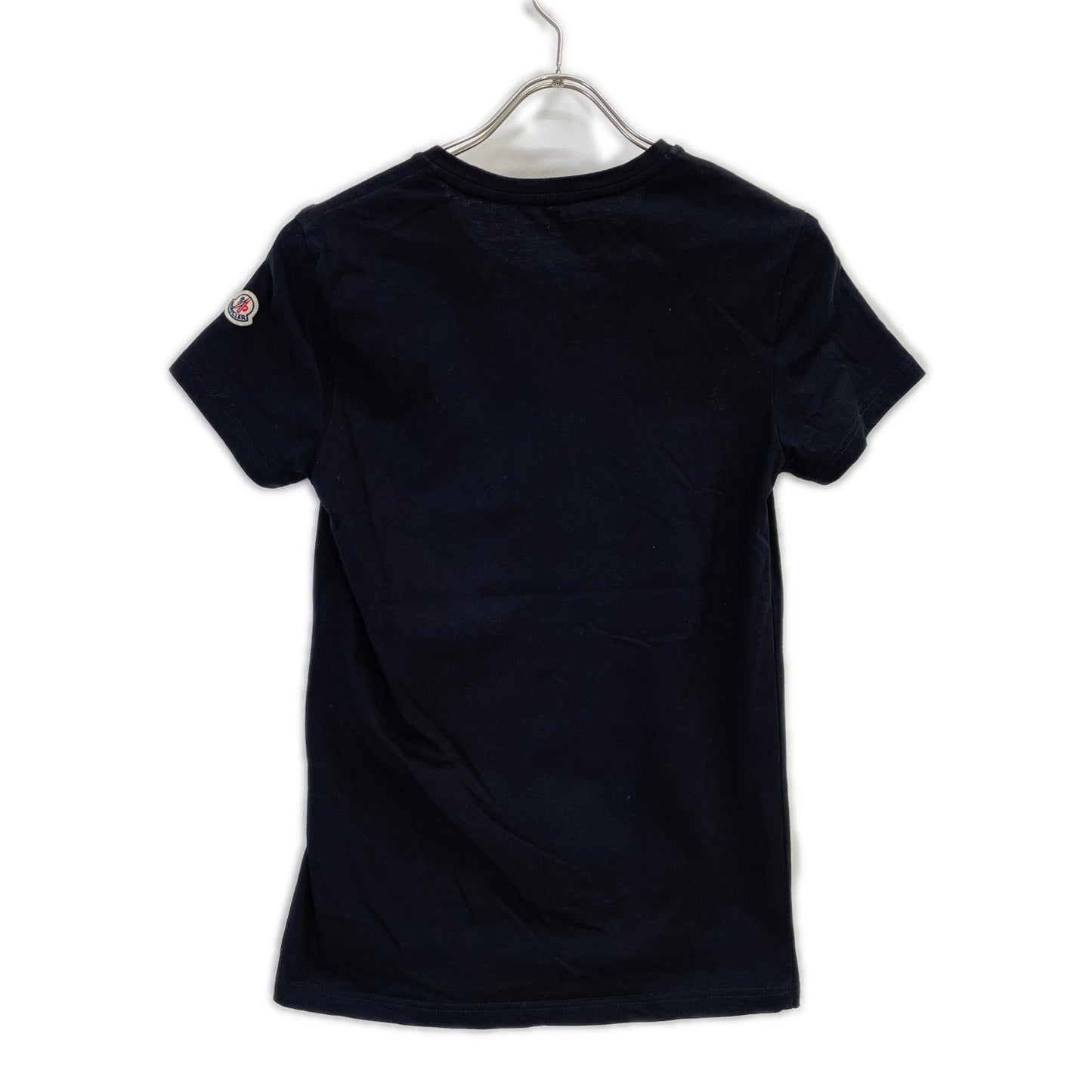 MONCLER モンクレール 22年 MAGLIA MANICHE CORTE ブラックTシャツ トップス