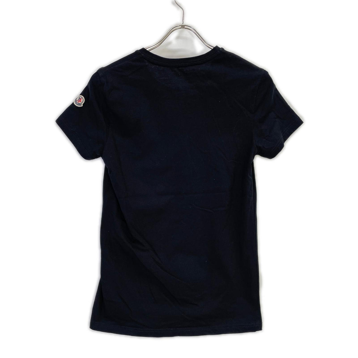 MONCLER モンクレール 22年 MAGLIA MANICHE CORTE ブラックTシャツ トップス