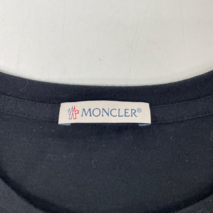 MONCLER モンクレール 22年 MAGLIA MANICHE CORTE ブラックTシャツ トップス