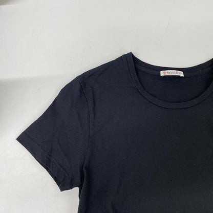 MONCLER モンクレール 22年 MAGLIA MANICHE CORTE ブラックTシャツ トップス