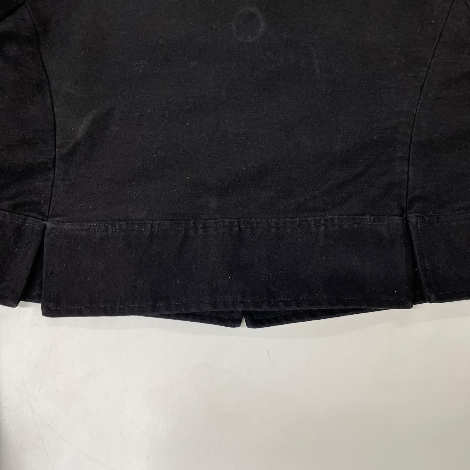 Yohji Yamamoto FEMME ヨウジヤマモトファム FV-J03-002 18AW コットン モールスキン ショートジャケット ジャケット