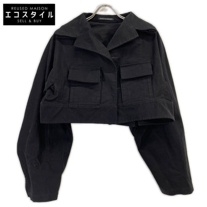 Yohji Yamamoto FEMME ヨウジヤマモトファム FV-J03-002 18AW コットン モールスキン ショートジャケット ジャケット