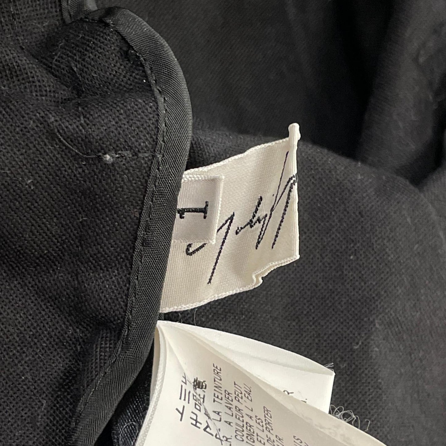 Yohji Yamamoto FEMME ヨウジヤマモトファム FV-J03-002 18AW コットン モールスキン ショートジャケット ジャケット