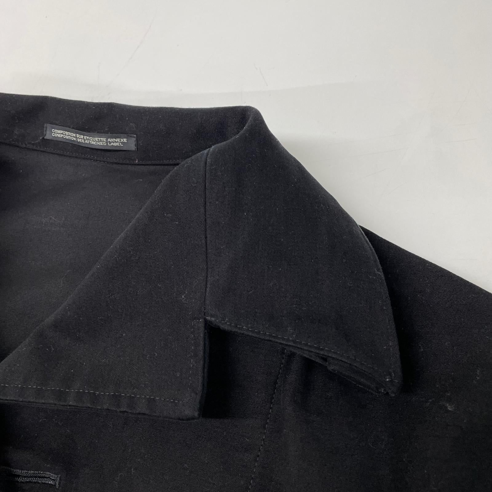 Yohji Yamamoto FEMME ヨウジヤマモトファム FV-J03-002 18AW コットン モールスキン ショートジャケット ジャケット
