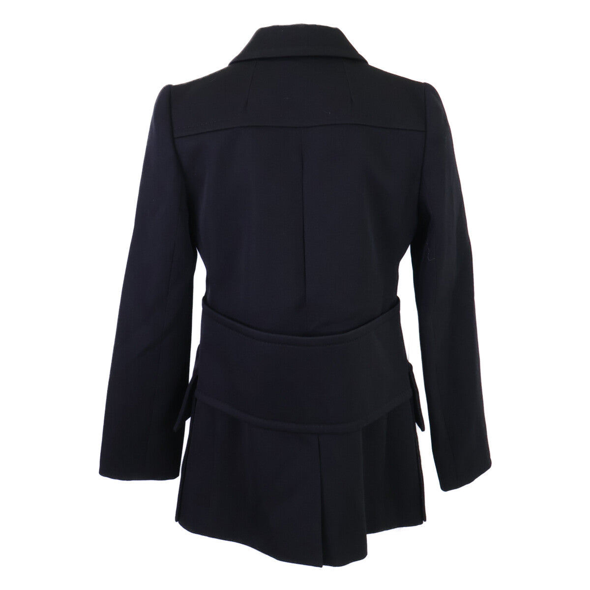 LOUIS VUITTON [Excellent condition/Domestic authentic] F0VE16URW Monogram-Lined Wool Double-Breasted Jacket Jacket