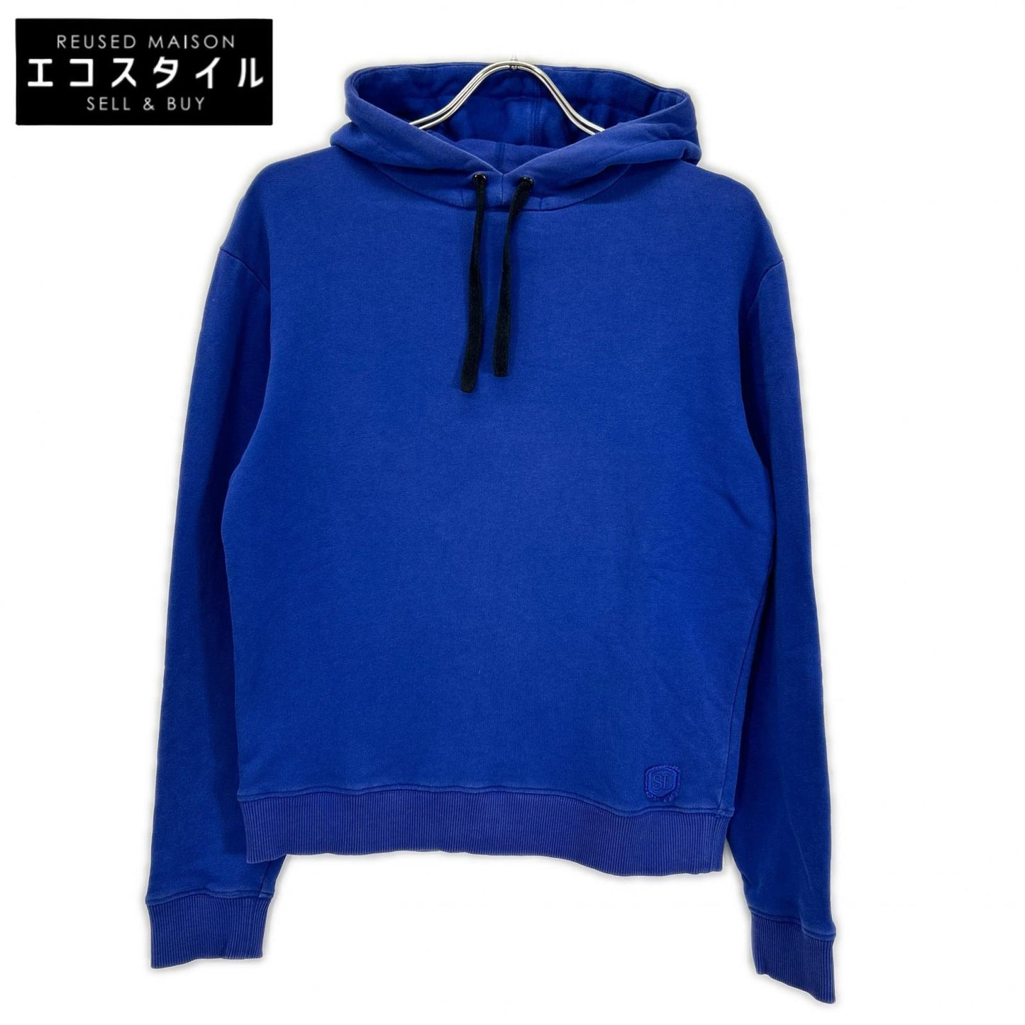SAINT LAURENT PARIS サンローランパリ 504361 エディ期 ブルー プルオーバーパーカー トップス