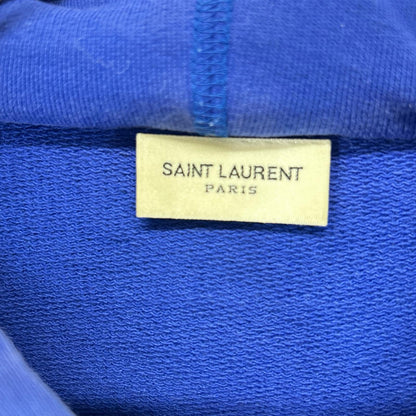 SAINT LAURENT PARIS サンローランパリ 504361 エディ期 ブルー プルオーバーパーカー トップス