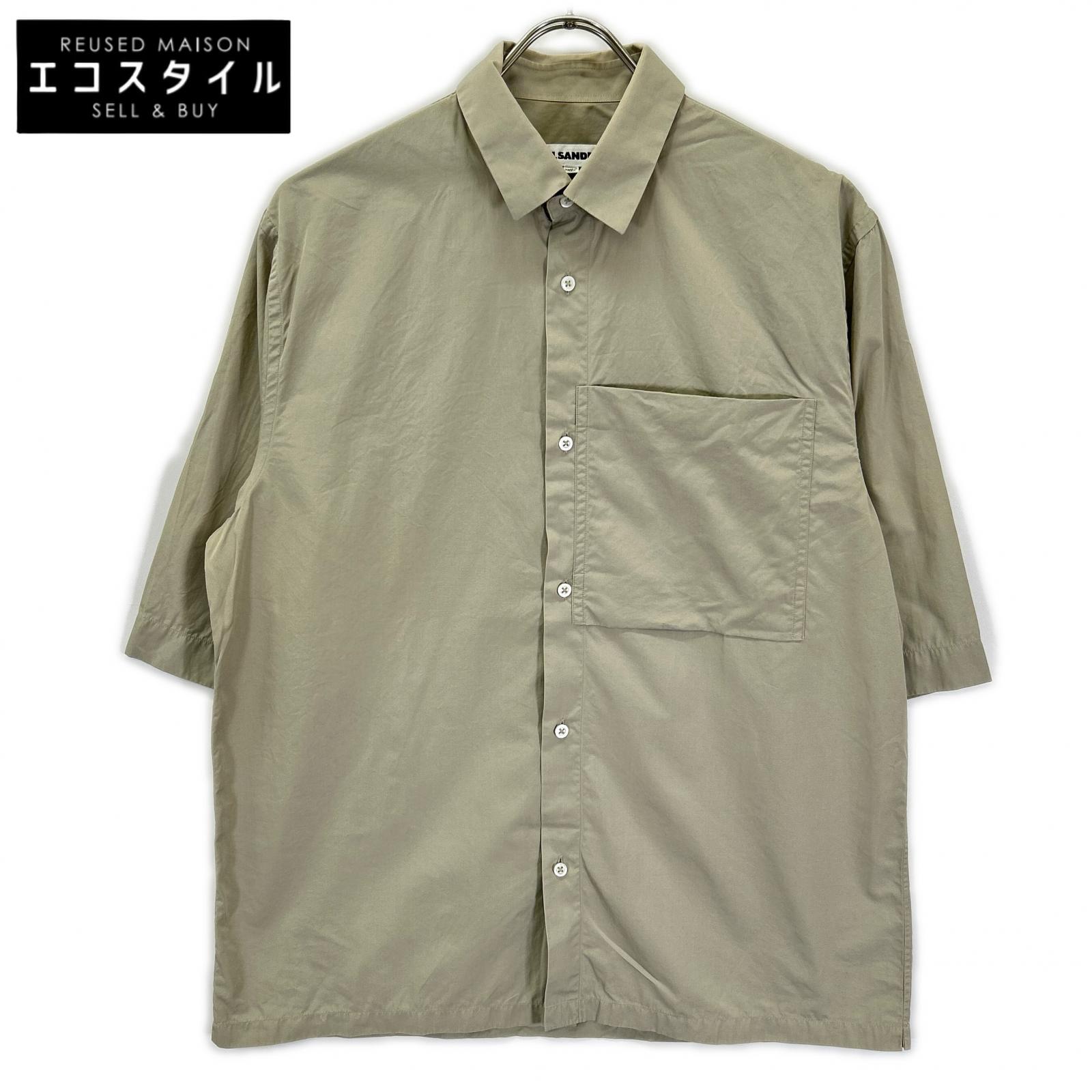 JILSANDER ジルサンダー JSUO742226 コットン 半袖シャツ トップス