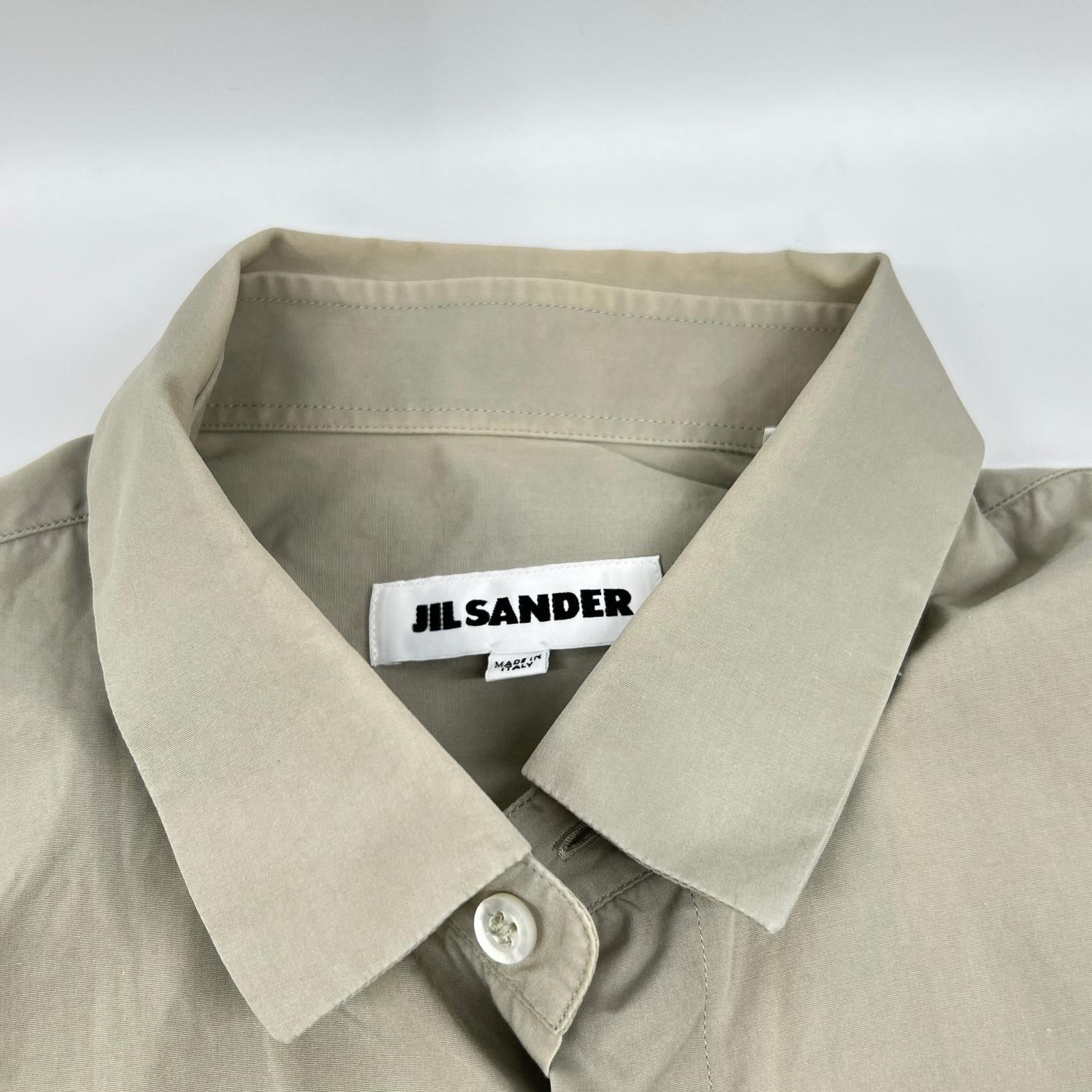 JILSANDER ジルサンダー JSUO742226 コットン 半袖シャツ トップス