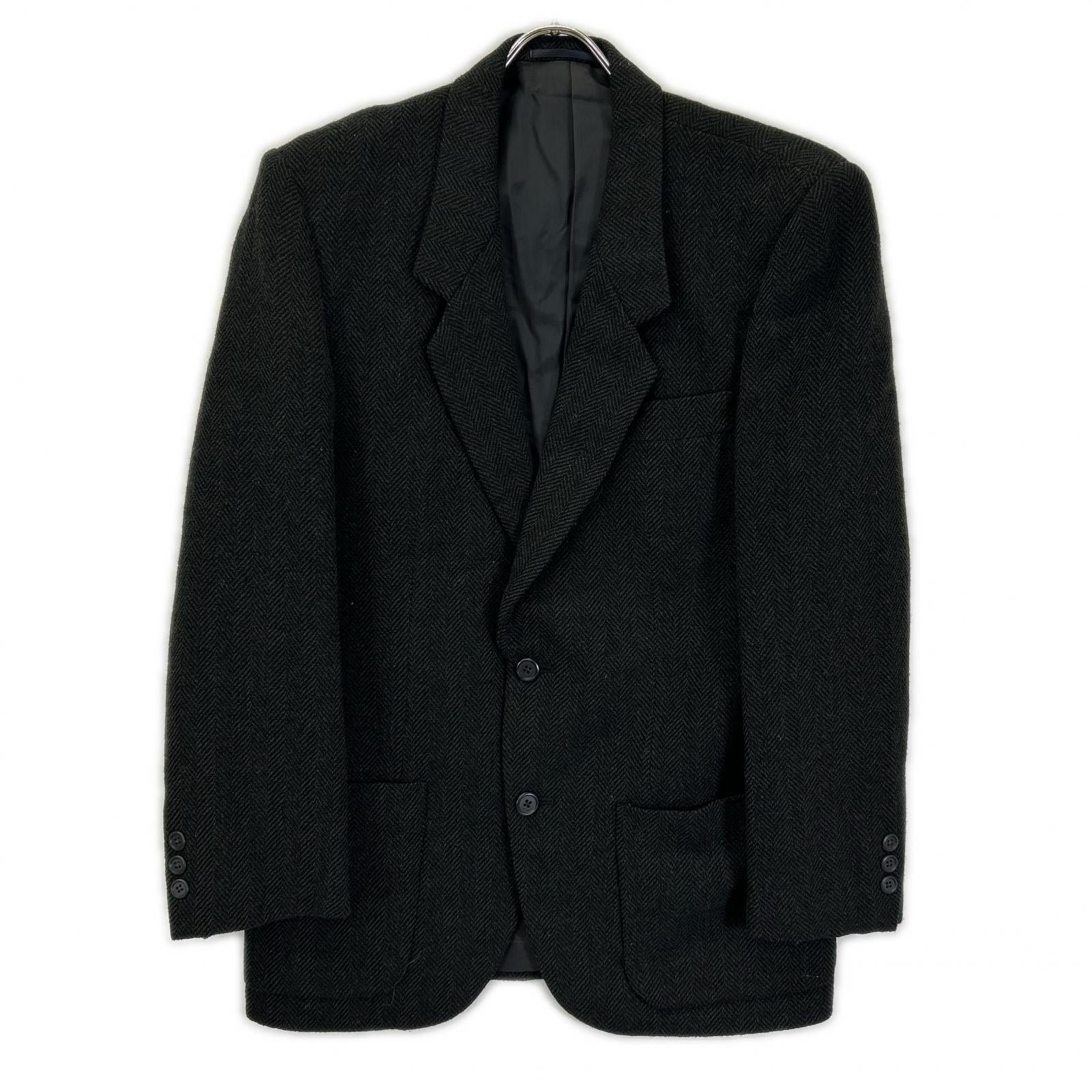 Y's for men ワイズフォーメン 80S グレー ウール ヘリンボーンセットアップ スーツ セットアップ