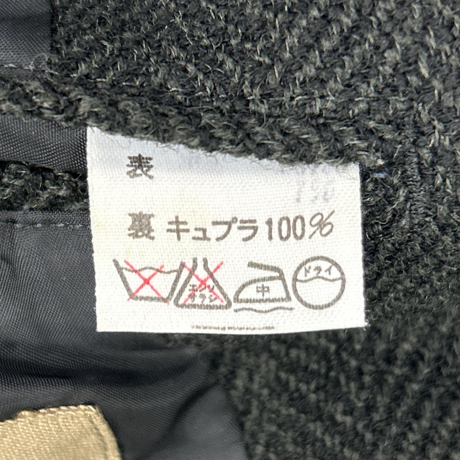 Y's for men ワイズフォーメン 80S グレー ウール ヘリンボーンセットアップ スーツ セットアップ