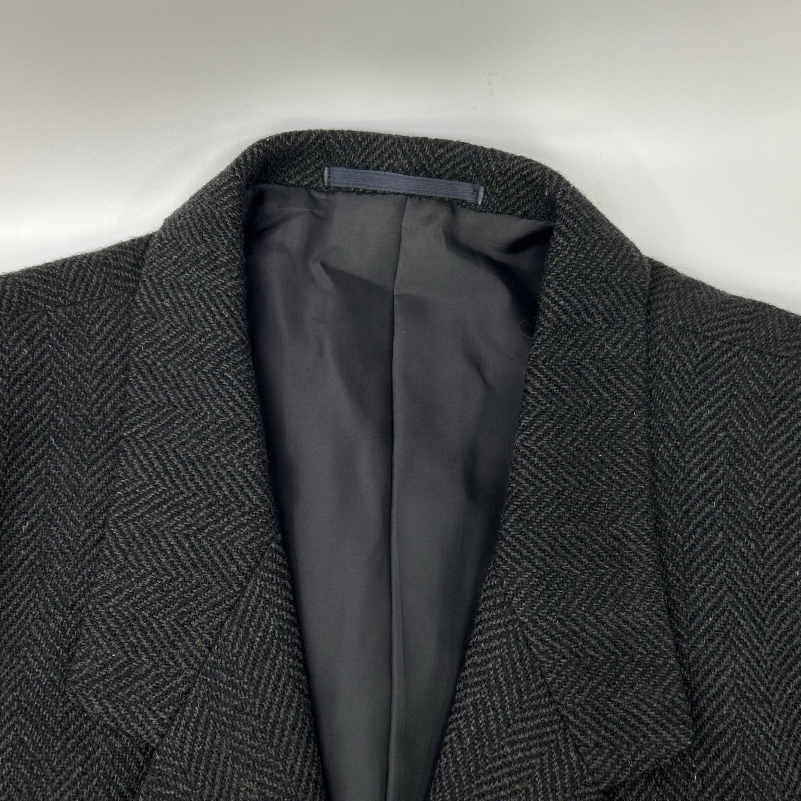 Y's for men ワイズフォーメン 80S グレー ウール ヘリンボーンセットアップ スーツ セットアップ