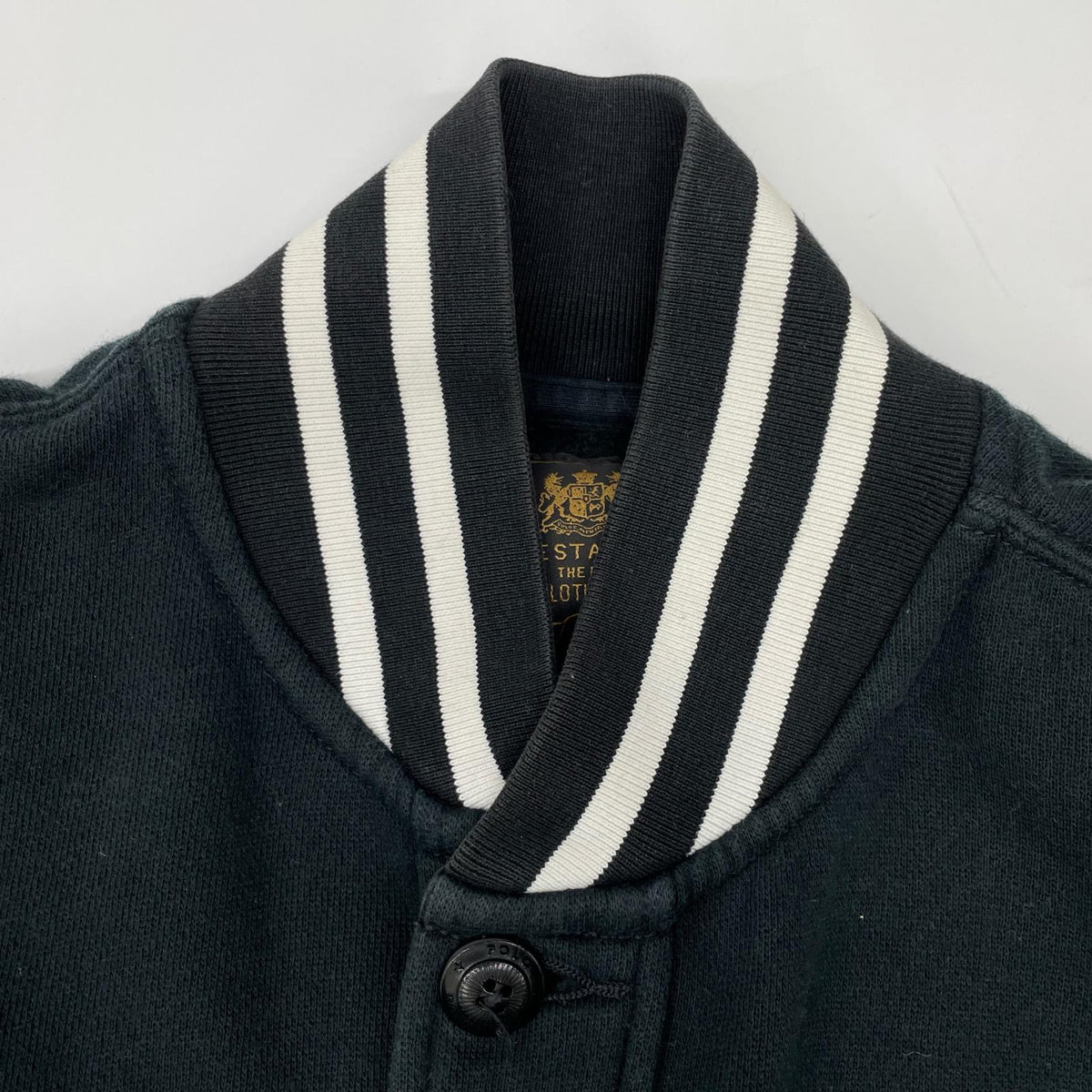POLObyRalphLauren ポロラルフローレン P.R.L A.C. 1936-38 ブラック コットンスタジャン ジャケット