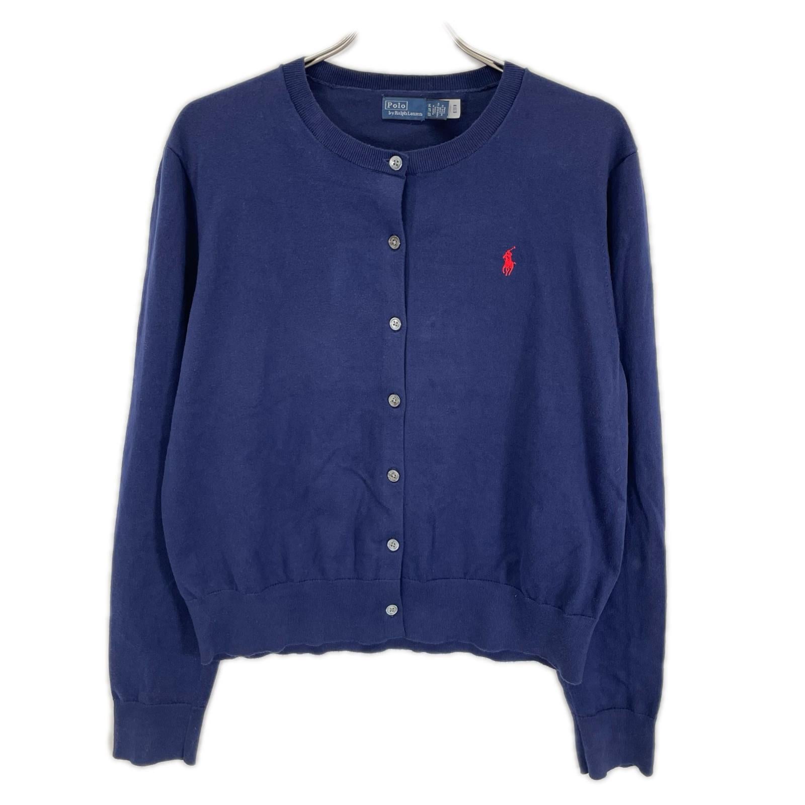 POLObyRalphLauren ポロラルフローレン ネイビー ウール カーディガン トップス