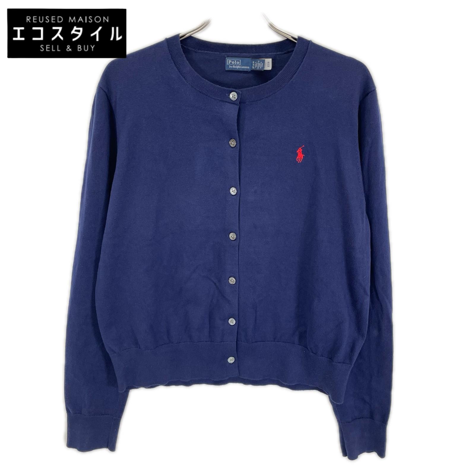 POLObyRalphLauren ポロラルフローレン ネイビー ウール カーディガン トップス