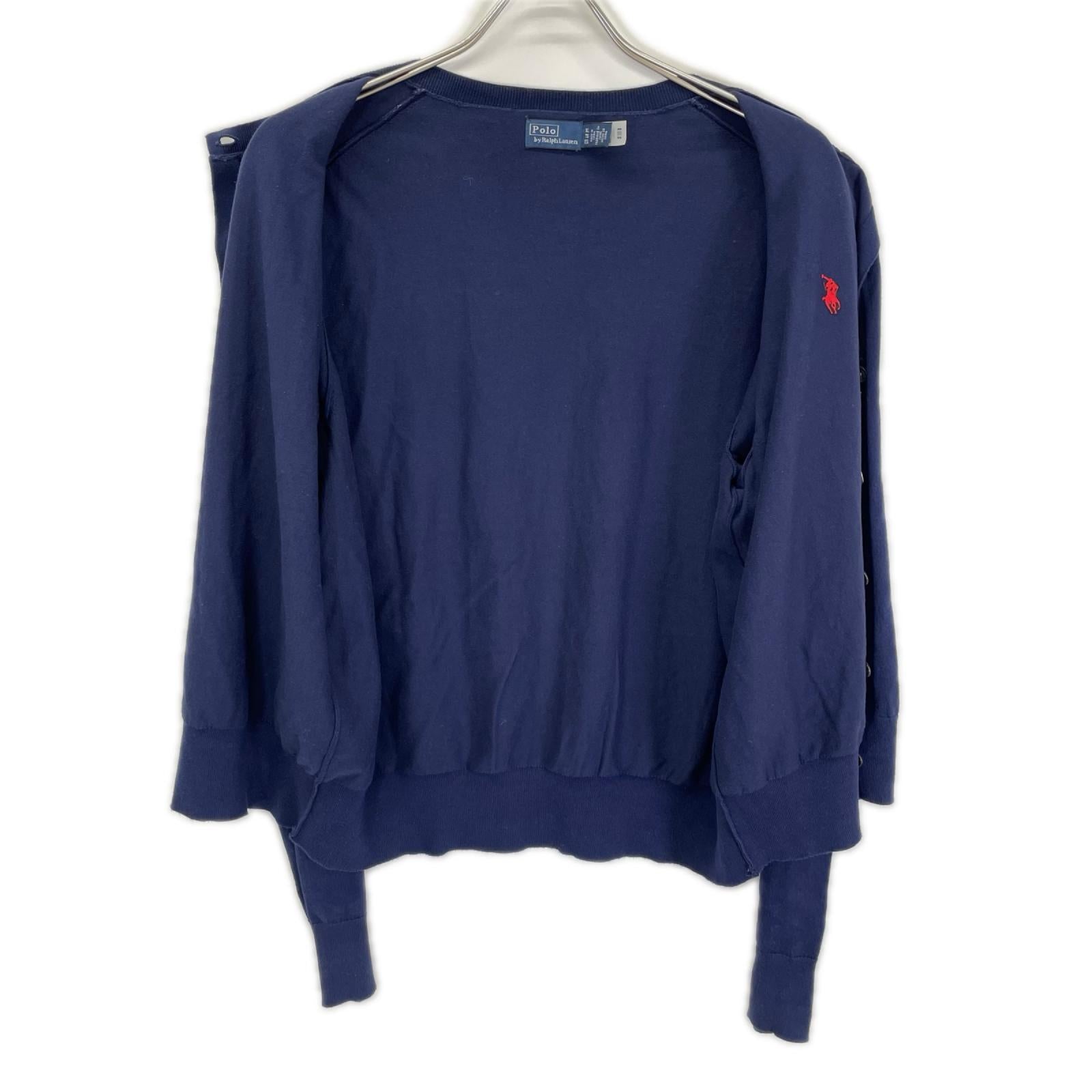 POLObyRalphLauren ポロラルフローレン ネイビー ウール カーディガン トップス