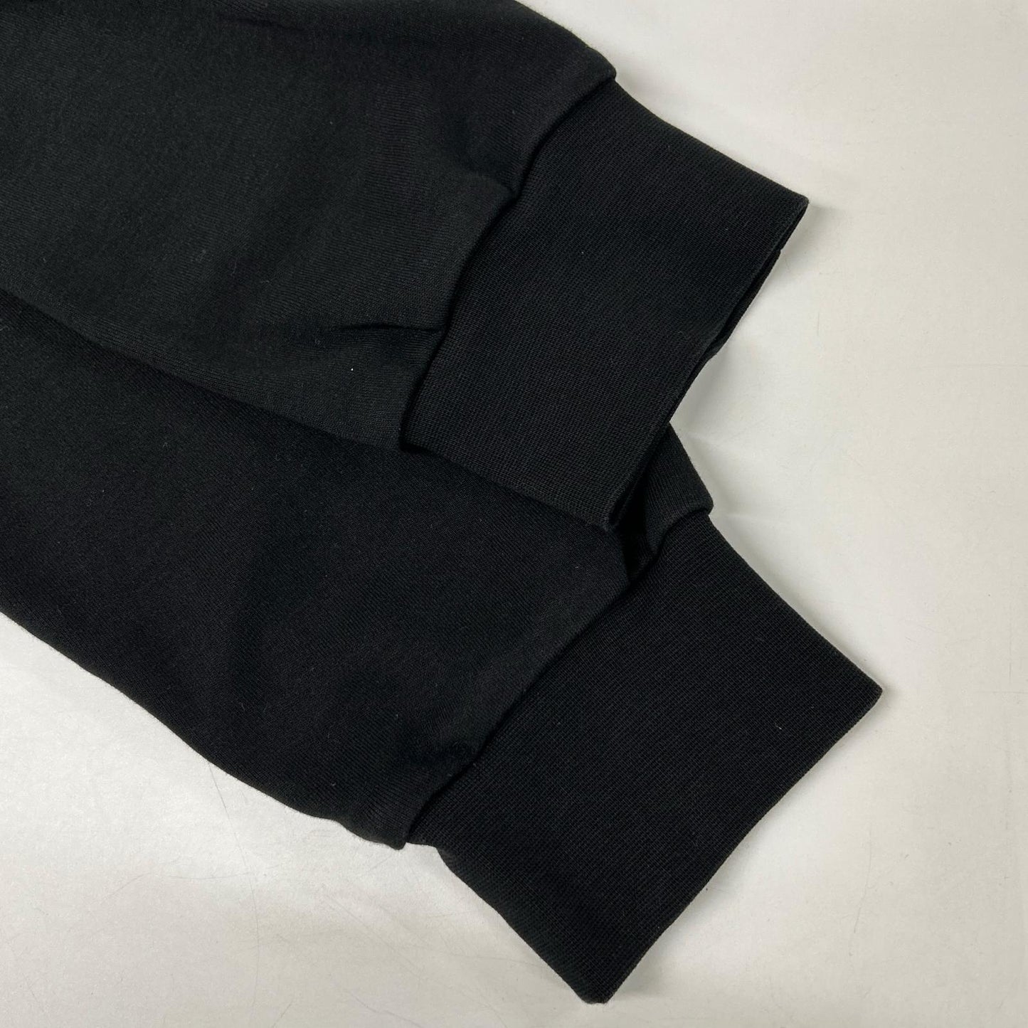 MONCLER モンクレール 22年 maglia girocollo マットブラックコレクション ロゴスウェット トップス