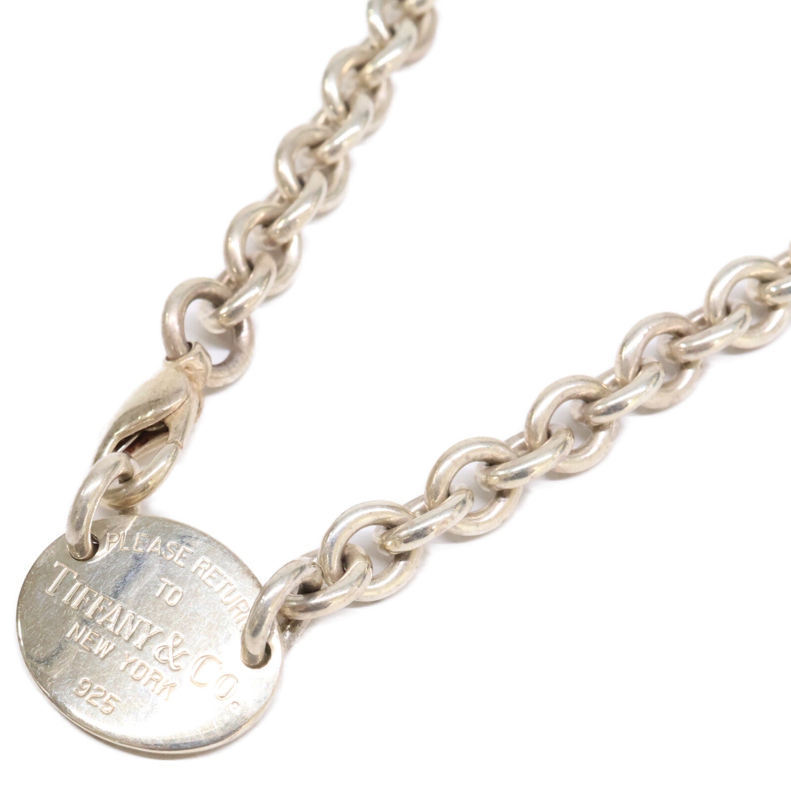 TIFFANY&Co. ティファニー リターントゥ オーバルタグ チョーカー 925 チョーカー