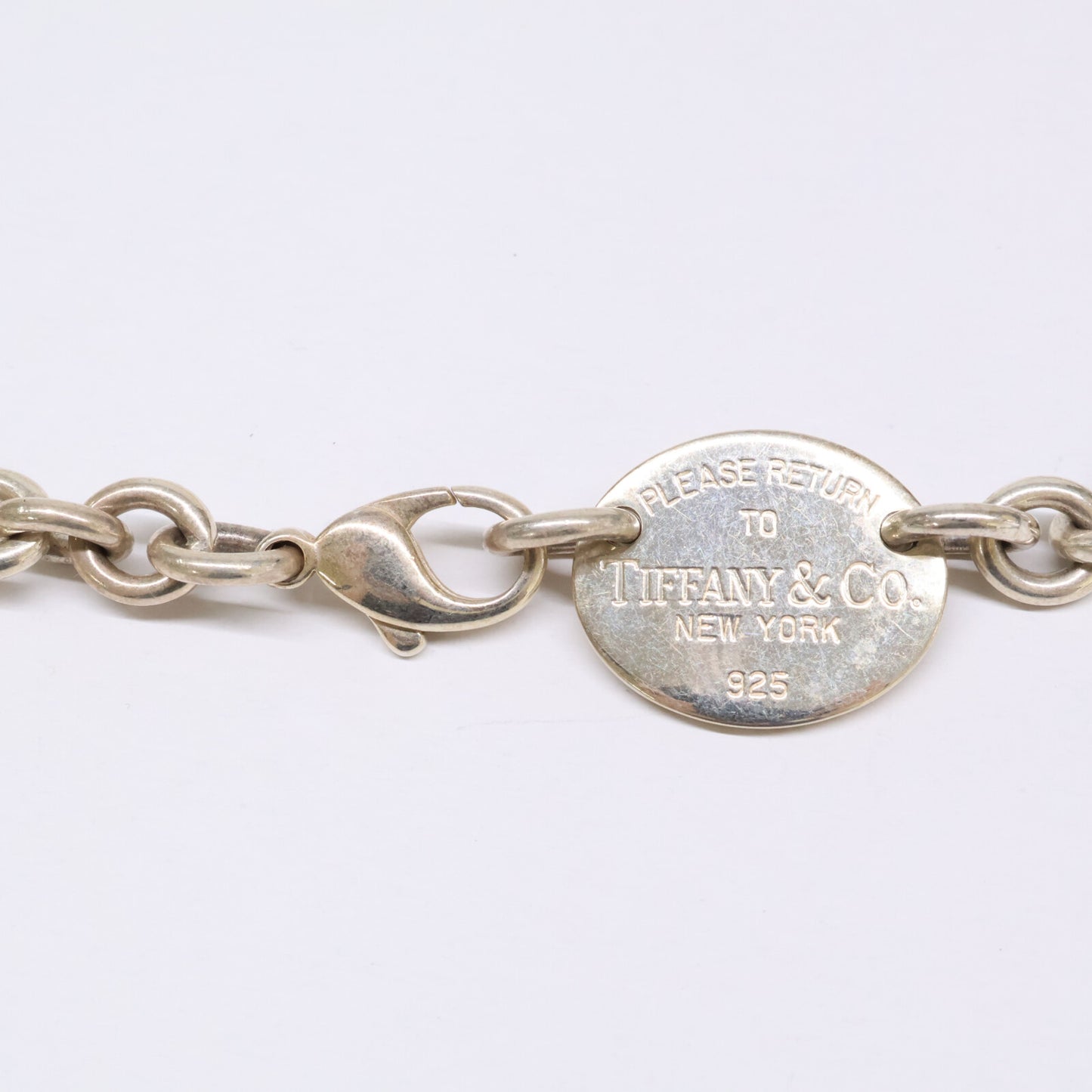 TIFFANY&Co. ティファニー リターントゥ オーバルタグ チョーカー 925 チョーカー