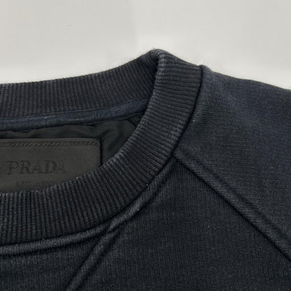 PRADA プラダ 21年 UJL190プリンテッドコットンフリースクルーネックスウェットシャツ トップス
