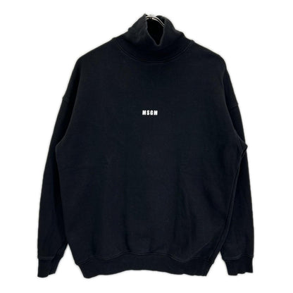 MSGM エムエスジーエム 2541MDM168 ブラック スウェットトレーナー トップス