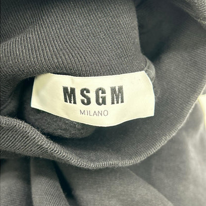 MSGM エムエスジーエム 2541MDM168 ブラック スウェットトレーナー トップス
