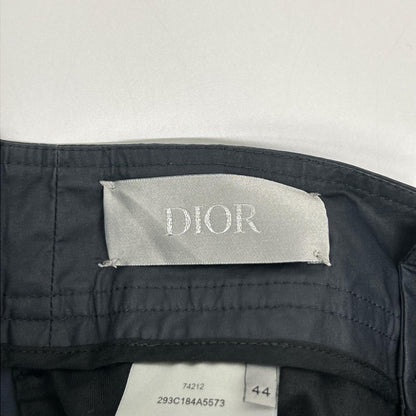 Dior HOMME ディオールオム 293C184A5573 ローラーコースター バックル カーゴ パンツ ニーパッチ ミリタリー コーティングコットン ボトムス