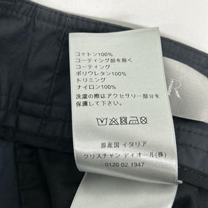 Dior HOMME ディオールオム 293C184A5573 ローラーコースター バックル カーゴ パンツ ニーパッチ ミリタリー コーティングコットン ボトムス