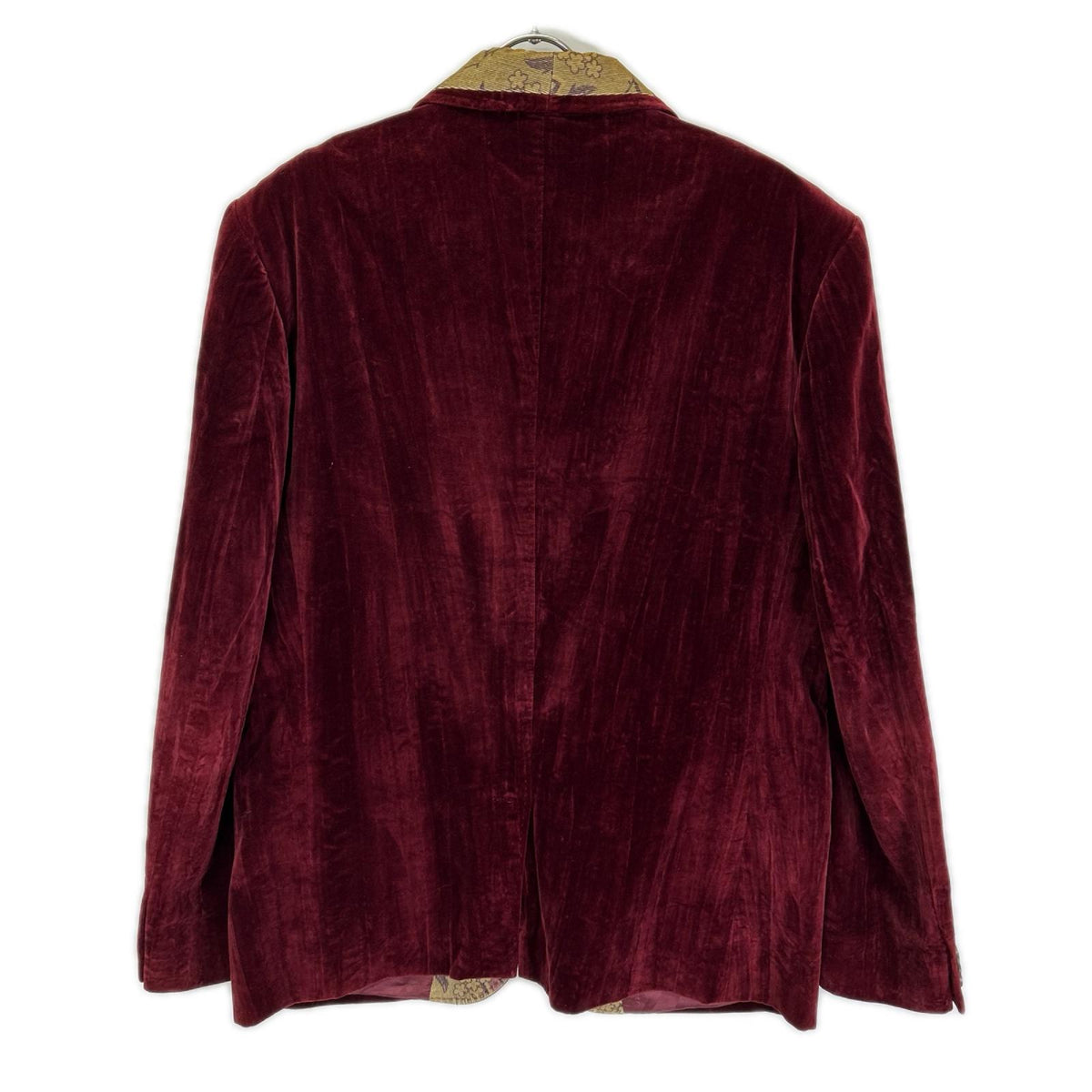 D&G D&G RJ204 TNVB0 burgundy velvet tuxedo jacket jacket