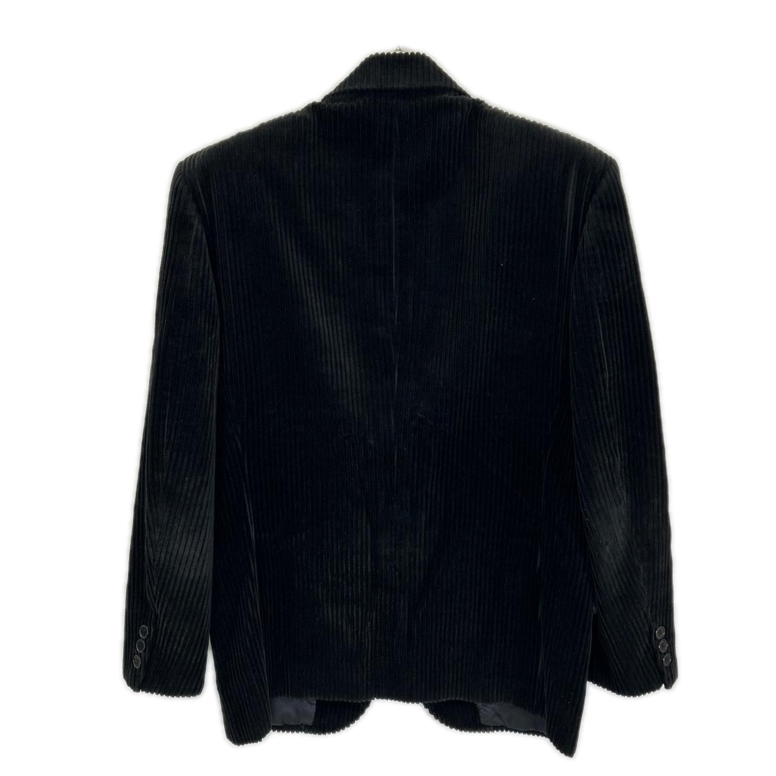 YvesSaintLaurent イヴサンローラン ブラック コーデュロイ テーラードジャケット ジャケット