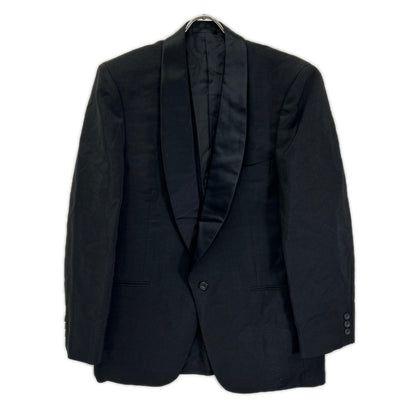 Christian Dior MONSIEUR クリスチャンディオールムッシュ ブラック シルクラペル タキシード スモーキングジャケット ジャケット