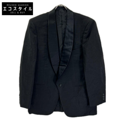 Christian Dior MONSIEUR クリスチャンディオールムッシュ ブラック シルクラペル タキシード スモーキングジャケット ジャケット