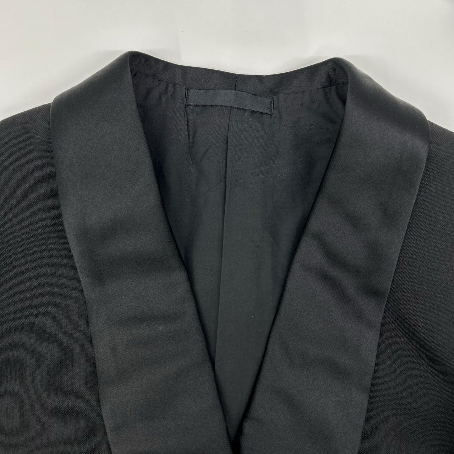Christian Dior MONSIEUR クリスチャンディオールムッシュ ブラック シルクラペル タキシード スモーキングジャケット ジャケット
