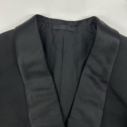 Christian Dior MONSIEUR クリスチャンディオールムッシュ ブラック シルクラペル タキシード スモーキングジャケット ジャケット