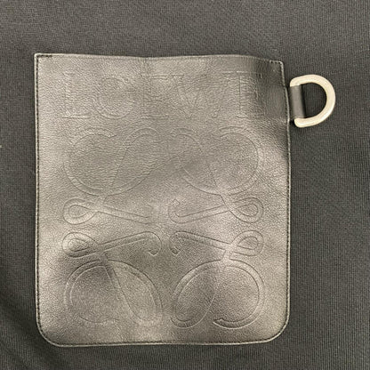 LOEWE ロエベ H526Y25X30 レザー切替 アナグラム ANAGRAM リラックスフィット フーディー トップス