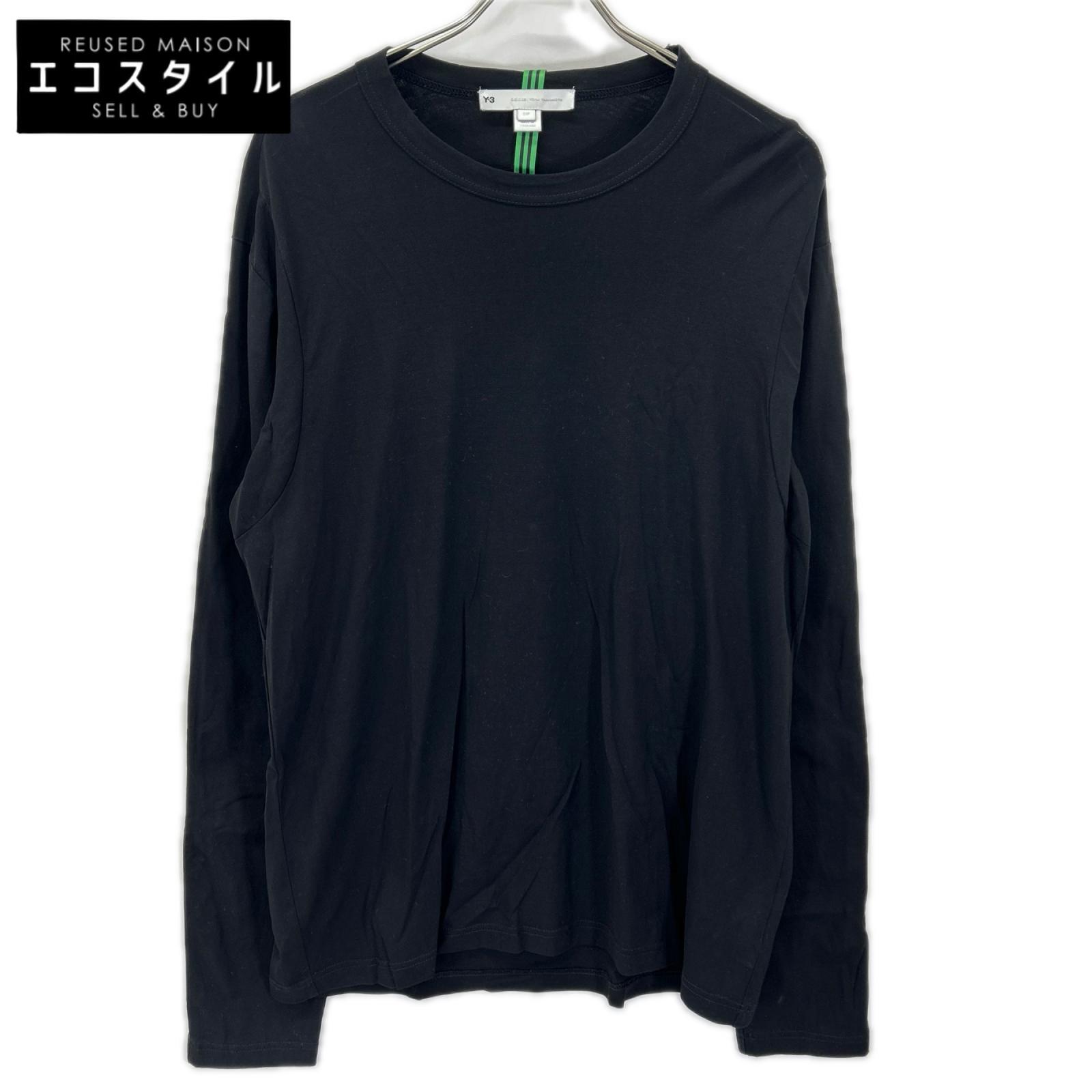 Y-3 ワイスリー ブラック HD3590 16C001 CH2 DRY CREPE JERSEY LS Tee トップス