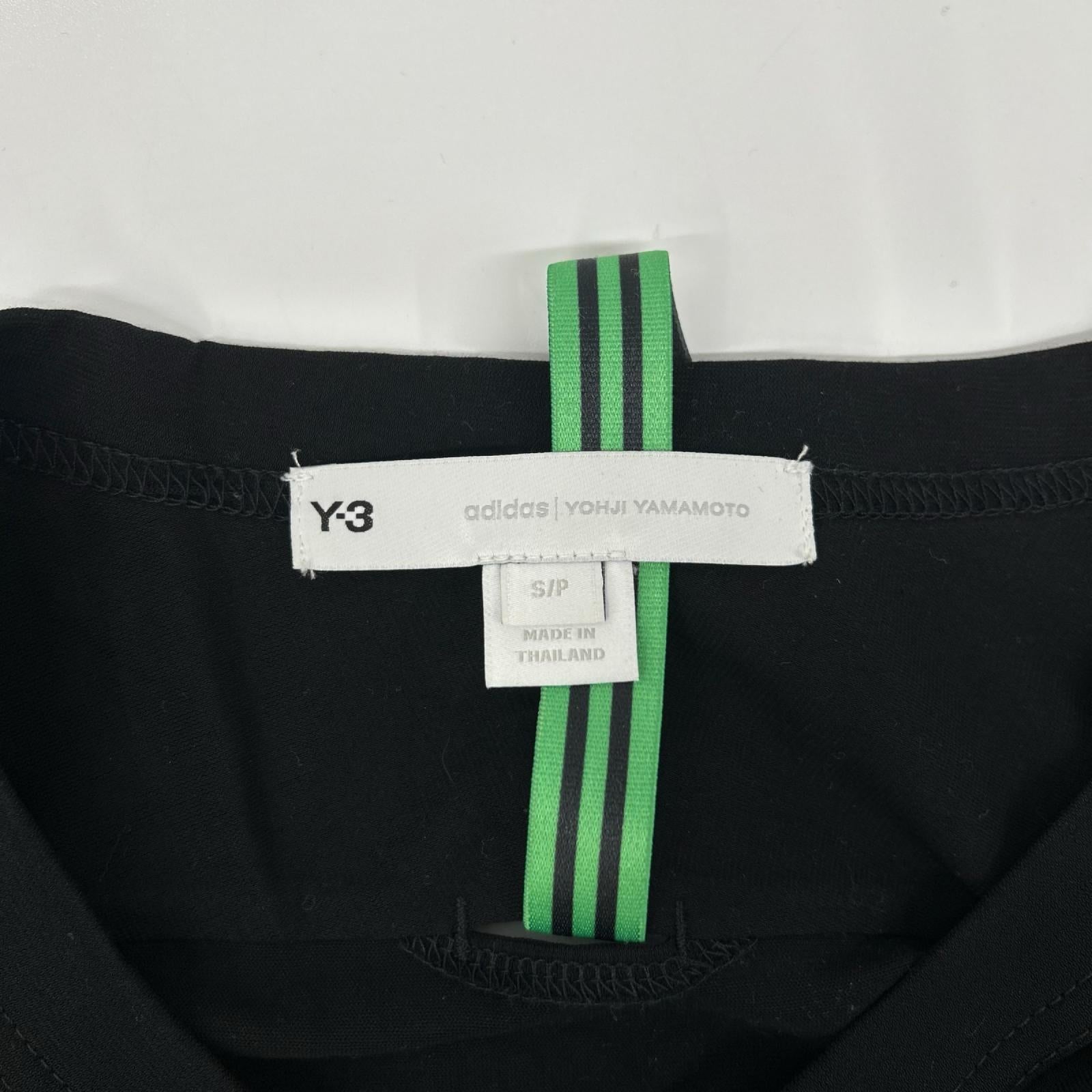 Y-3 ワイスリー ブラック HD3590 16C001 CH2 DRY CREPE JERSEY LS Tee トップス