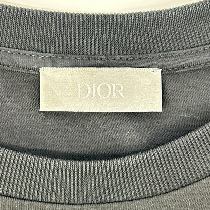 Dior HOMME ディオールオム 923J611W6041 カウズ BEE刺繍 クルーネック 半袖Tシャツ トップス