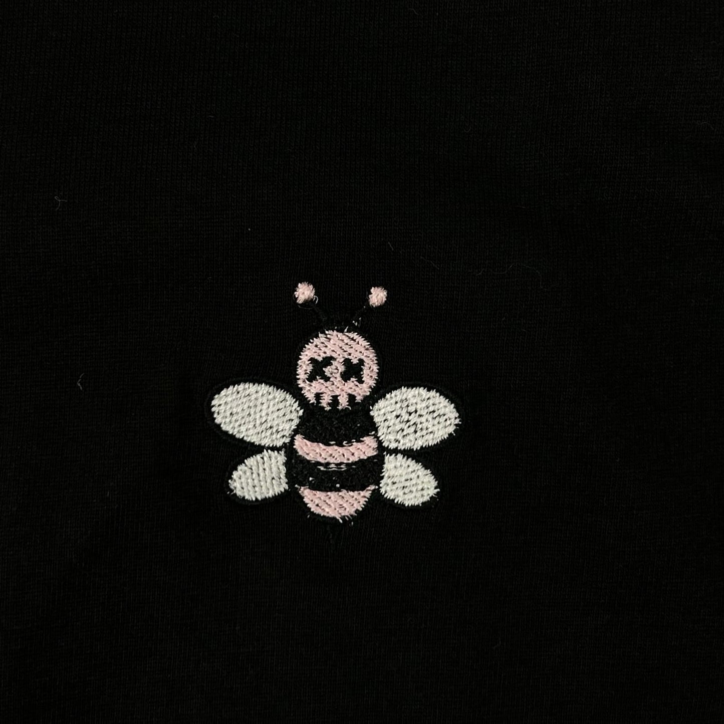 Dior HOMME ディオールオム 923J611W6041 カウズ BEE刺繍 クルーネック 半袖Tシャツ トップス