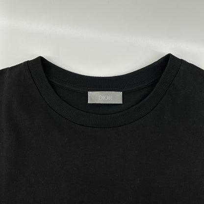 Dior HOMME ディオールオム 923J611W6041 カウズ BEE刺繍 クルーネック 半袖Tシャツ トップス