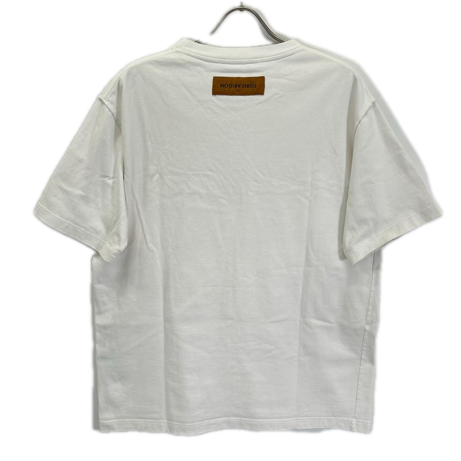 LOUIS VUITTON ルイヴィトン HJY17W シグネチャープリント&エンブロイダリーTシャツ トップス