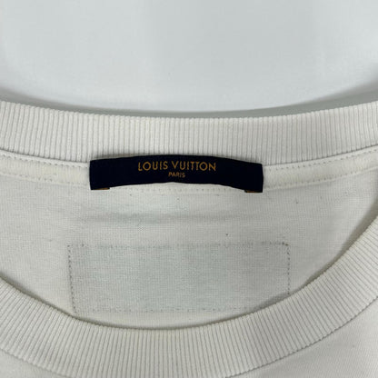 LOUIS VUITTON ルイヴィトン HJY17W シグネチャープリント&エンブロイダリーTシャツ トップス