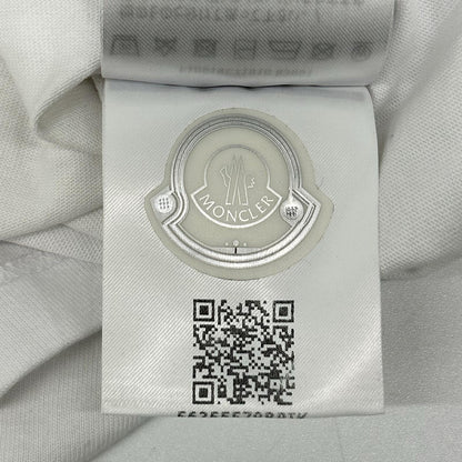 MONCLER モンクレール ホワイト MAGLIA TSHIRT ロゴ 半袖Tシャツ トップス