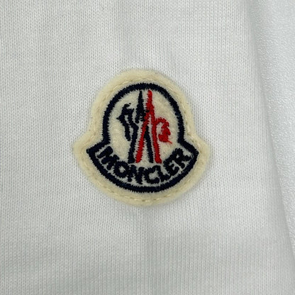 MONCLER モンクレール ホワイト MAGLIA TSHIRT ロゴ 半袖Tシャツ トップス