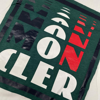 MONCLER モンクレール ホワイト MAGLIA TSHIRT ロゴ 半袖Tシャツ トップス