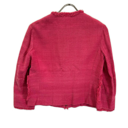 Christian Dior クリスチャンディオール PARIS 2C21209F1722 02SS ガリアーノ期 リネンジップアップジャケット ジャケット