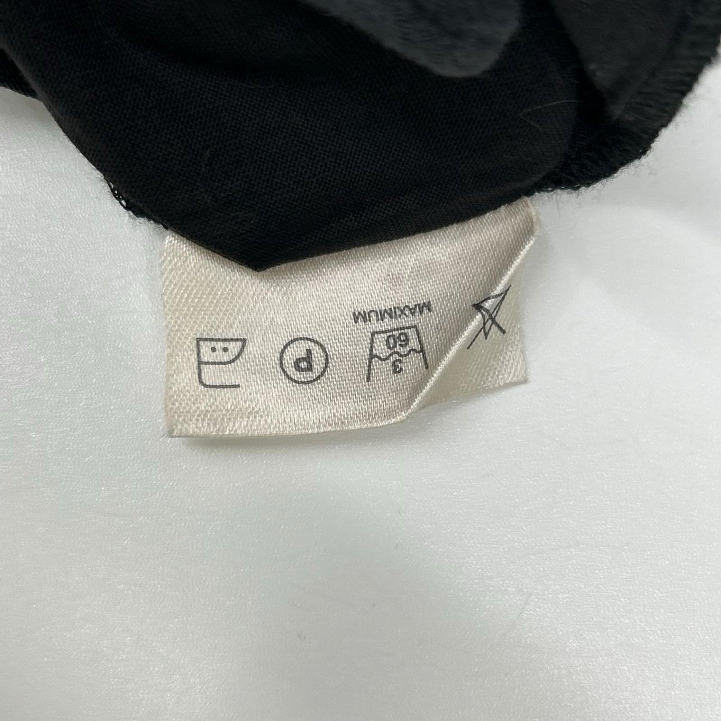 HERMES エルメス 90S ブラック 刺繍 長袖Tシャツ トップス