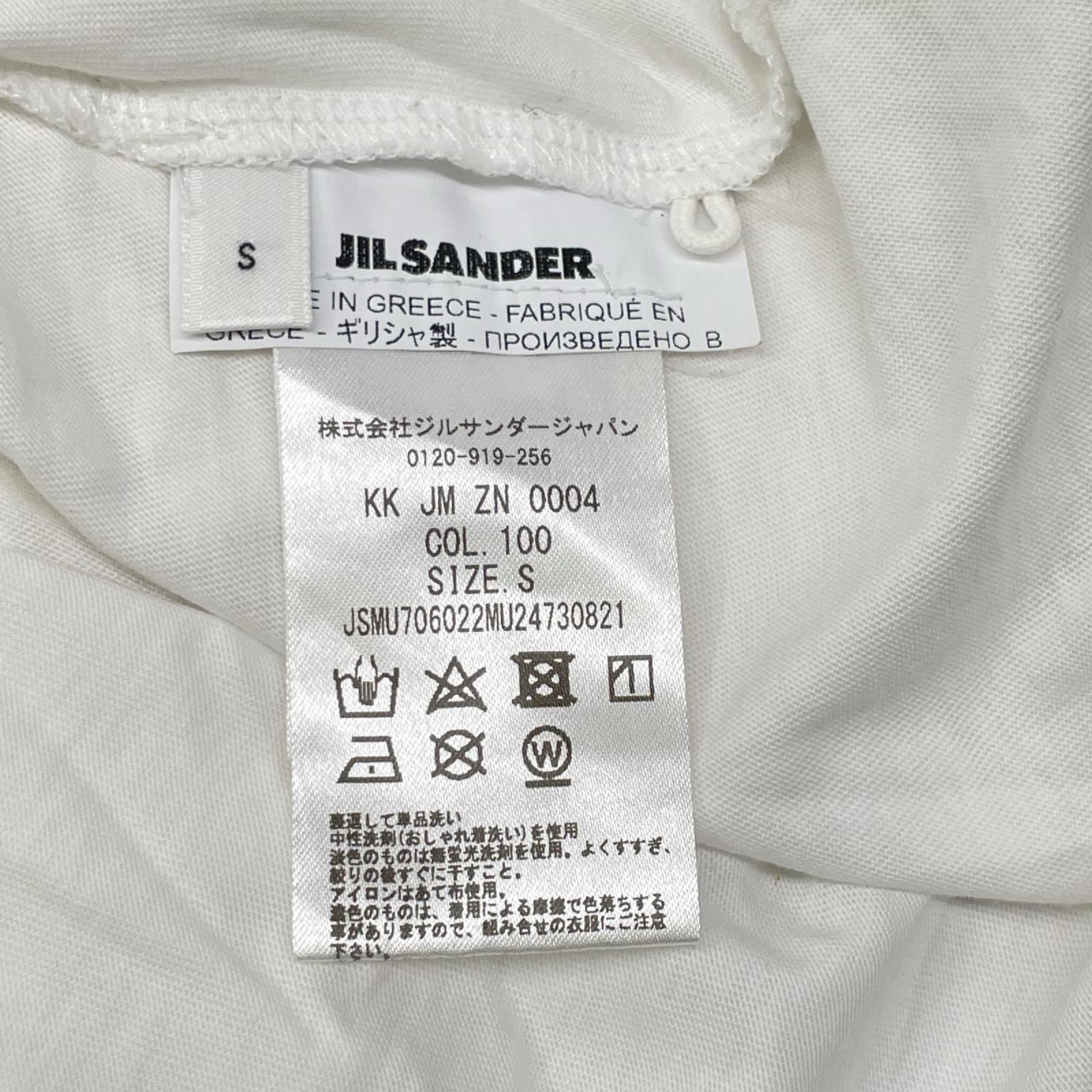 JILSANDER ジルサンダー KK JM ZN 0004 ホワイト 半袖Tシャツ トップス